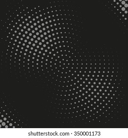 Abstract dotted vector background. Halftone effect