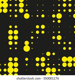 Abstract dotted vector background. Halftone effect