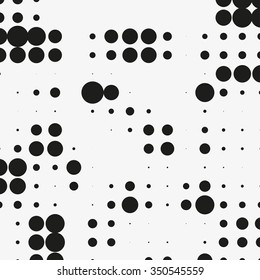 Abstract dotted vector background. Halftone effect
