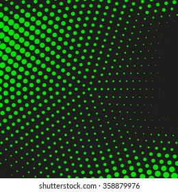 Abstract dotted vector background. Halftone effect