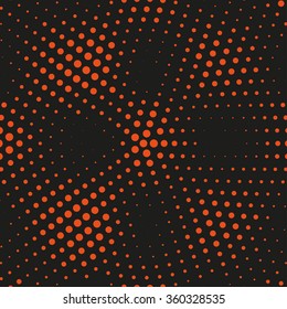 Abstract dotted vector background. Halftone effect