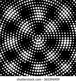 Abstract dotted vector background. Halftone effect