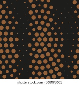 Abstract dotted vector background. Halftone effect