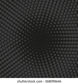 Abstract dotted vector background. Halftone effect