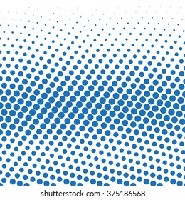 Abstract dotted vector background. Halftone effect