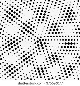 Abstract dotted vector background. Halftone effect