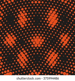 Abstract dotted vector background. Halftone effect