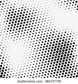Abstract dotted vector background. Halftone effect