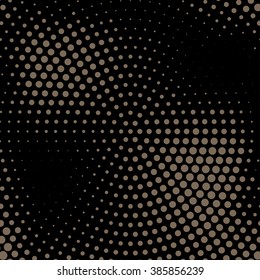 Abstract dotted vector background. Halftone effect
