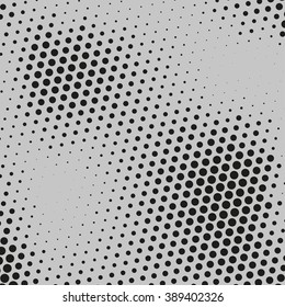 Abstract dotted vector background. Halftone effect