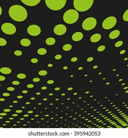 Abstract dotted vector background. Halftone effect