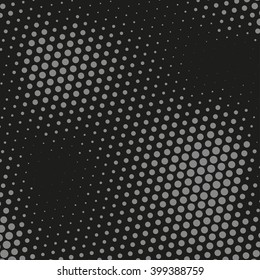Abstract dotted vector background. Halftone effect