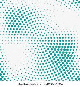 Abstract dotted vector background. Halftone effect