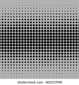 Abstract dotted vector background. Halftone effect