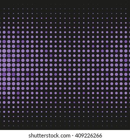 Abstract dotted vector background. Halftone effect