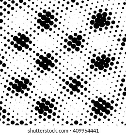 Abstract dotted vector background. Halftone effect