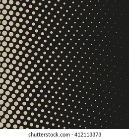 Abstract dotted vector background. Halftone effect