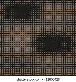 Abstract dotted vector background. Halftone effect