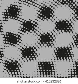 Abstract dotted vector background. Halftone effect