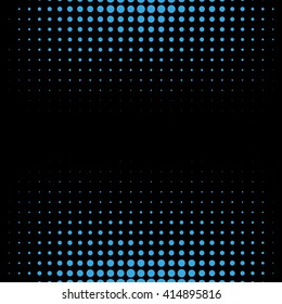 Abstract dotted vector background. Halftone effect