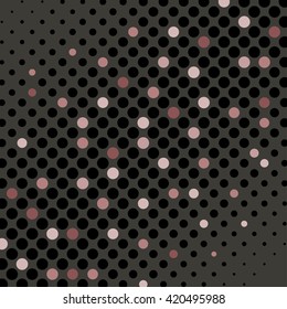 Abstract dotted vector background. Halftone effect