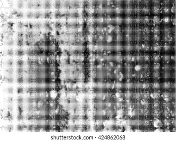 Abstract dotted vector background. Halftone effect