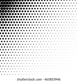 Abstract dotted vector background. Halftone effect