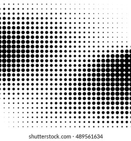 Abstract dotted vector background. Halftone effect