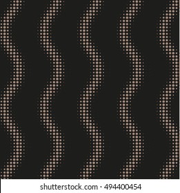 Abstract dotted vector background. Halftone effect. Waves vector illustration