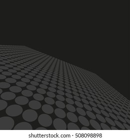 Abstract dotted vector background. Halftone effect. Abstract dotted pattern. Abstract vector frame for any designs