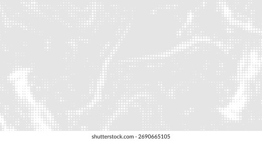 Onda punteada Abstractas por cuadrados azules. Patrón gráfico de Vector ancho	
