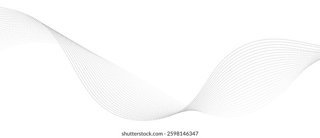 abstract dotted wavy background. eps10