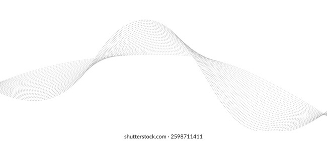 abstract dotted wavy background. eps10