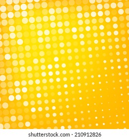 Abstract dotted yellow background texture