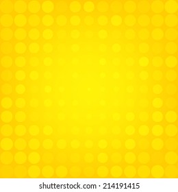 Abstract dotted yellow background texture