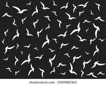 abstract dove pattern vector design