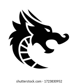 Abstract  Dragon Logo Design Template