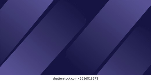 Abstract drak blue background with diagonal lines. Dynamic shapes composition. Vector illustration
