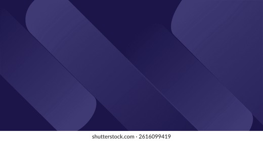 Abstract drak blue background with diagonal lines. Dynamic shapes composition. Vector illustration