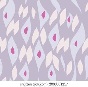 Abstract drawing autumn pattern retro style 80's