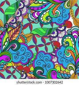 abstract drawing background of geometric patterns