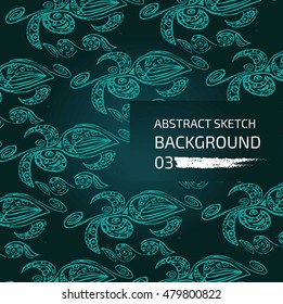 Abstract drawing hand made. Background