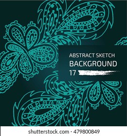 Abstract drawing hand made. Background