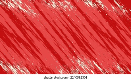 Abstract Drawing Scratch Red Grunge Texture Background