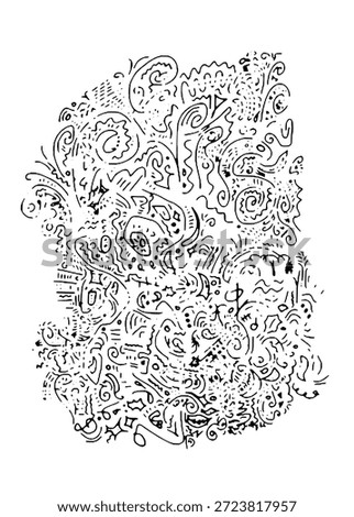 abstract drawing without specific meaning