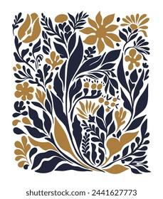 Abstract drawn vector graphics, drawn folk illustration flower groovy Y2K set. Vector posters in trendy retro psychedelic 2000s style. Aesthetic hippie. Girly cute design.