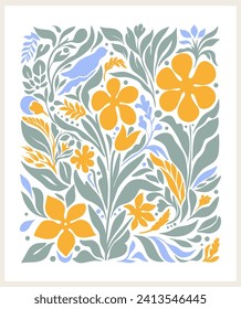 Abstract drawn vector graphics, drawn illustration groovy Y2K background. Posters in trendy retro psychedelic 2000s style. Aesthetic hippie. Girly cute design.