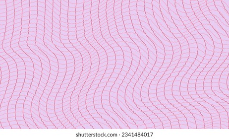 abstract drawn wavy outline background    