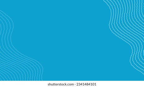 abstract drawn wavy outline background    
