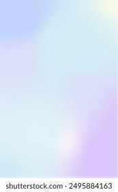 Abstract dreamy pastel gradient blurry background with soft hues of blue, lavender, and mint green blending colors vector illustration for webdesign, poster and banner